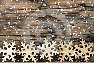 Christmas Decoration with Snowflakes