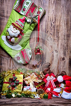 Christmas decoration stocking