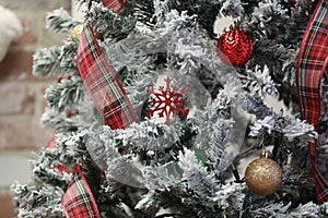 Christmas decoration on a tree