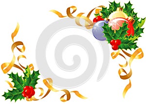 Christmas decoration/ vector