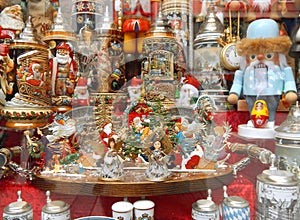 Christmas gifts vitrine photo