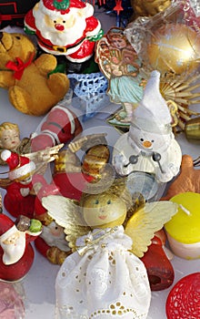 Christmas decorations cherubs photo