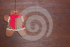 Christmas decorations with Gingerbread man