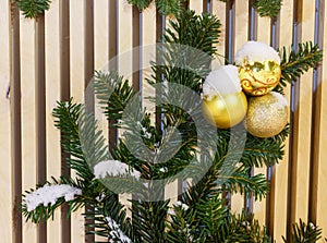 Christmas decorations and illuminations