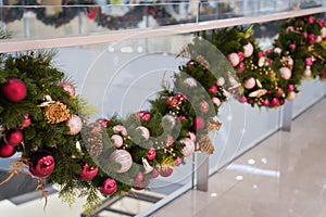 Christmas Decorations in Shopping Mall