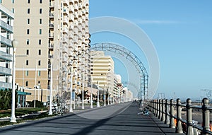 Christmas Decorations at the Virginia Beach Boardwalk