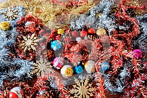 Christmas decorations are waiting to be used and now is the time photo