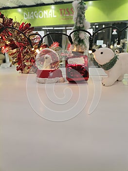 Christmas decorations at work