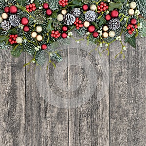 Christmas Decorative Border