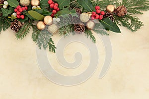 Christmas Decorative Border