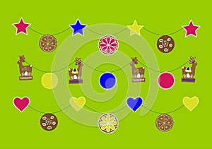 Christmas decorative elements