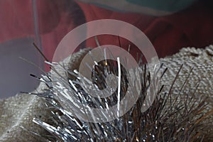 Christmas decs on the tree