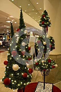 Christmas in department store