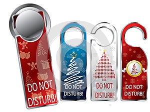 Christmas design privacy labels