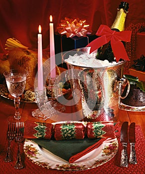 Christmas Dinner - Champagne Celebration