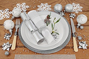 Christmas Dinner Place Setting