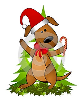 Christmas Dog Santa Hat 2