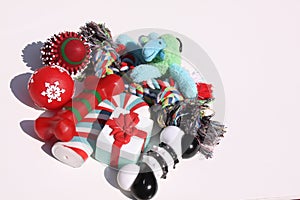 Christmas dog toys