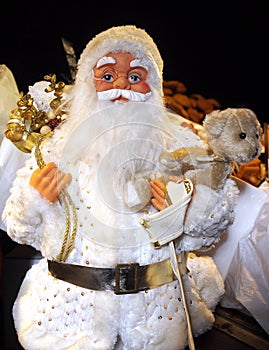 Christmas. Doll of Santa Claus