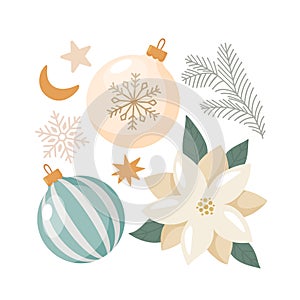 Christmas elements collection