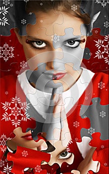 Christmas Elf Puzzle