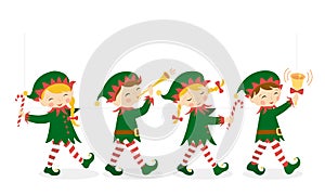 Christmas elves photo