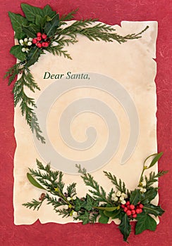 Christmas Eve Letter to Santa