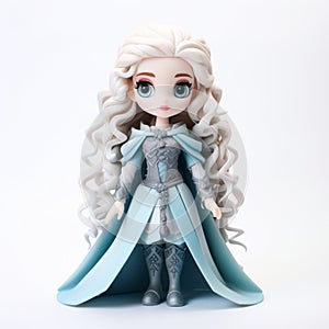 Elsa Vinyl Toy With Anime-inspired Hair Dress photo