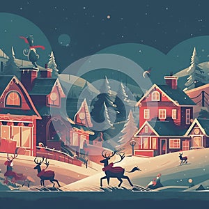 Christmas Eve wallpaper