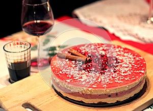 Christmas evening dessert