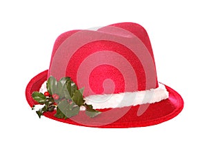 Christmas Fedora Hat