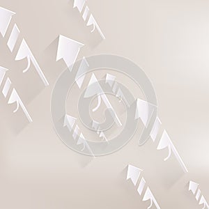 Christmas firework rocket icon