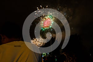 Christmas Fireworks in Guatemala City