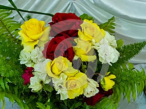 Christmas Flower Bouquet of Roses