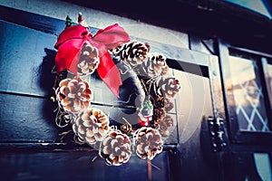 Christmas flowers rope decoration