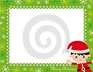 Christmas frame