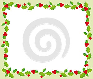 Christmas frame