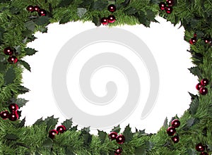 Christmas frame, border