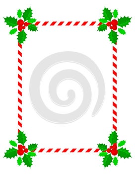 Christmas frame / border