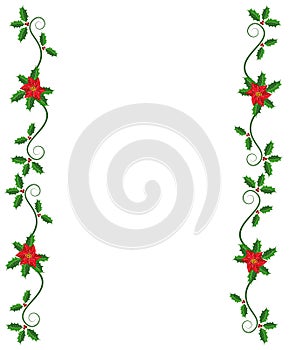 Christmas frame design