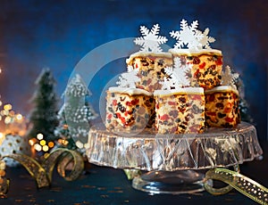 Christmas fruit cake