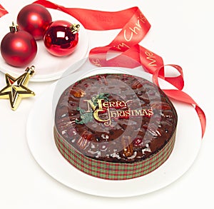 Christmas fruit cake