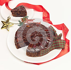 Christmas fruit cake