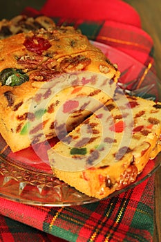 Christmas fruit cake