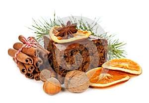 Christmas fruit cake