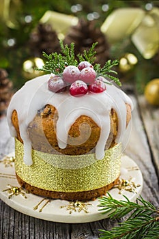 Christmas fruit cake