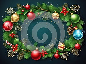 Christmas Garland. Touch of Elegance photo