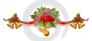 Christmas garland. Vector illustration.
