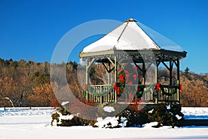 A Christmas Gazebo