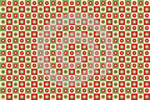 Christmas geometric pattern background